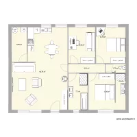 1 etage 4 chbres RDC