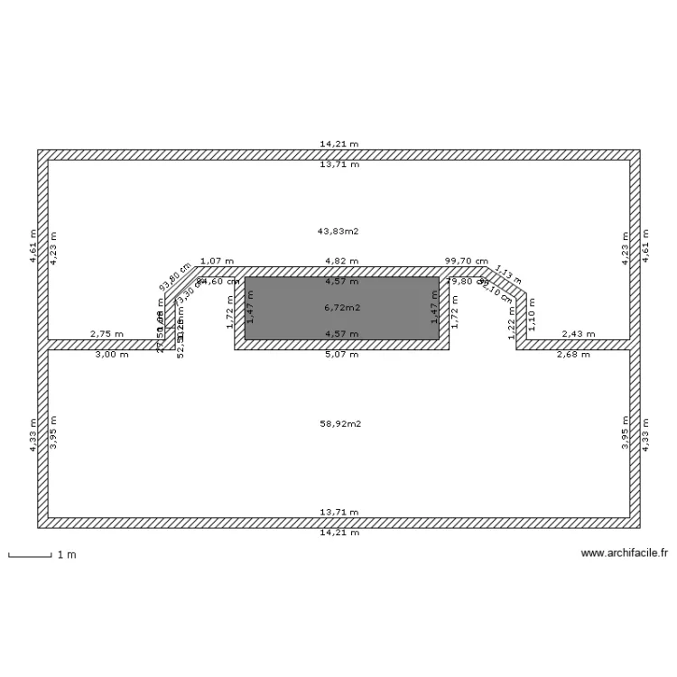 DF TARBES ETAGE. Plan de DF TARBES ETAGE. Plan de