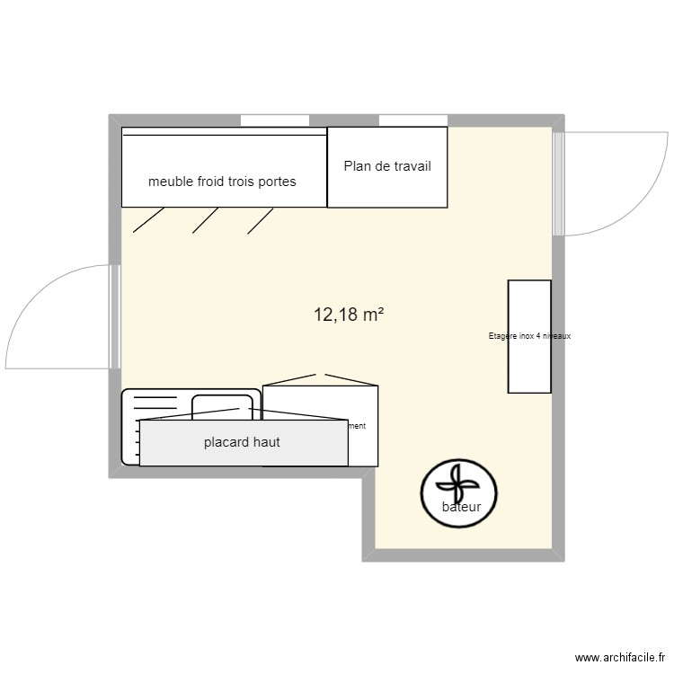 mie de pain. Plan de 0 pièce et 0 m2