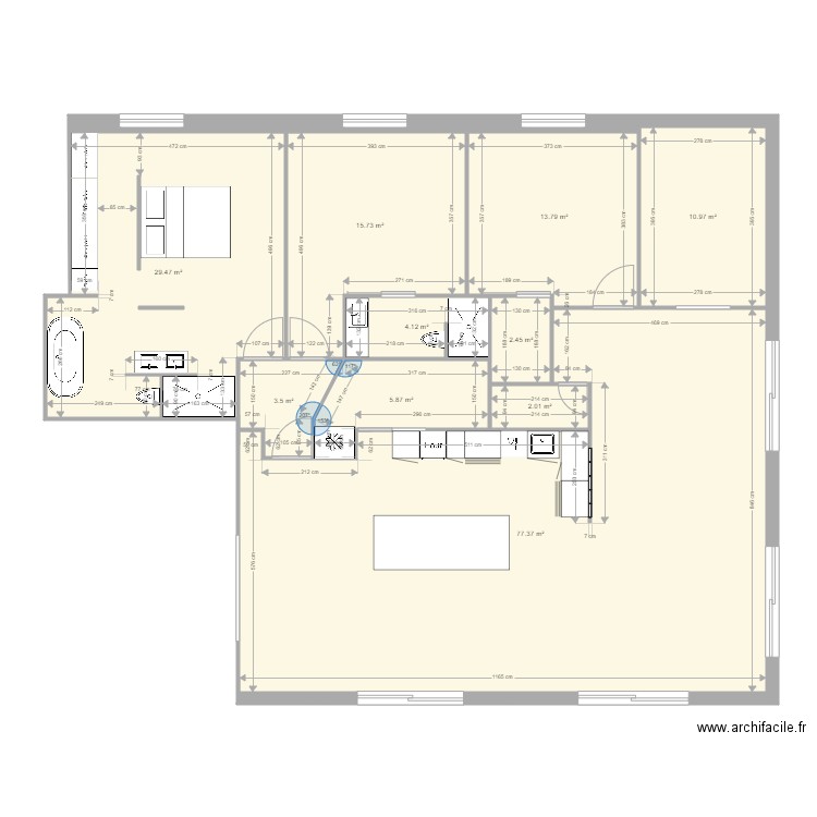 projet garrix V2. Plan de 0 pièce et 0 m2