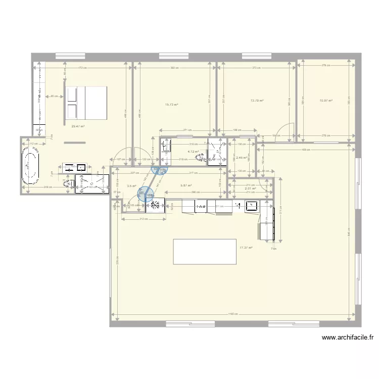projet garrix V2. Plan de 