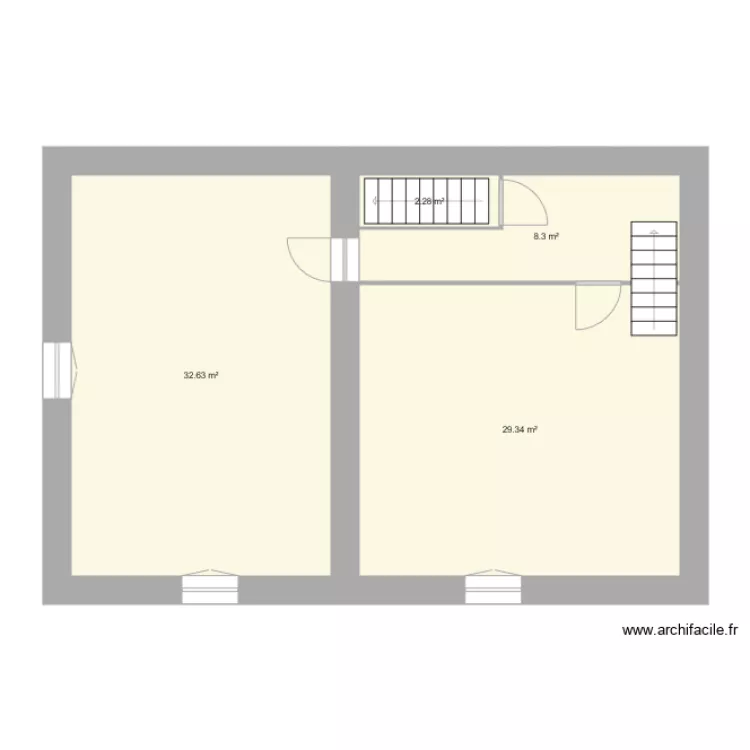 MASSON Roche. Plan de 
