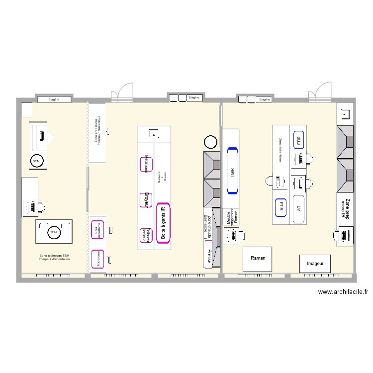 Micro Prep IR temp. Plan de 0 pièce et 0 m2