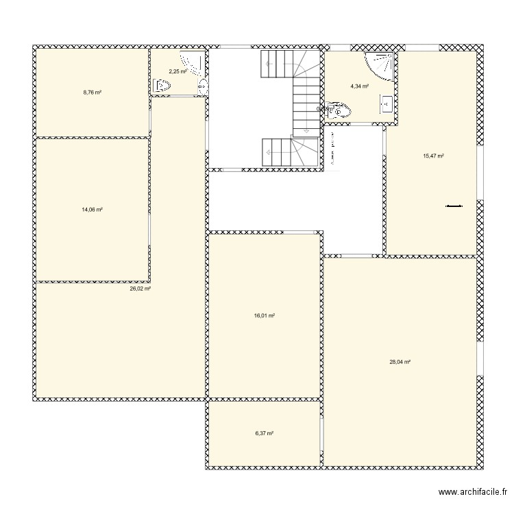 VR rez travaux 2022 cabinet médical. Plan de 0 pièce et 0 m2