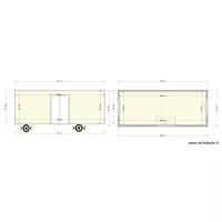 roulotte porte double 