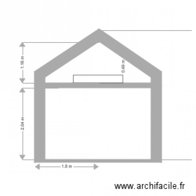 Pigeonnier. Plan de 0 pièce et 0 m2