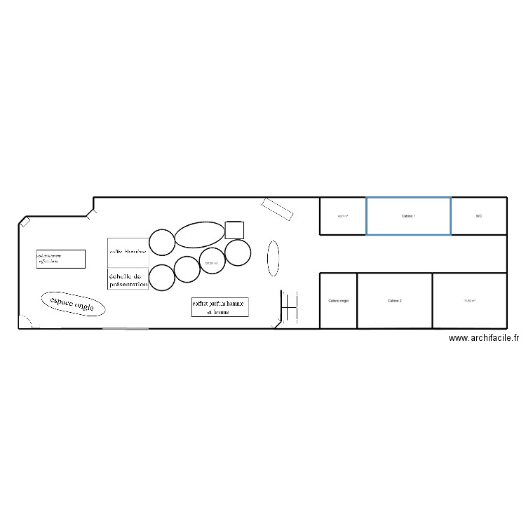 uhps. Plan de 8 pièces et 177 m2