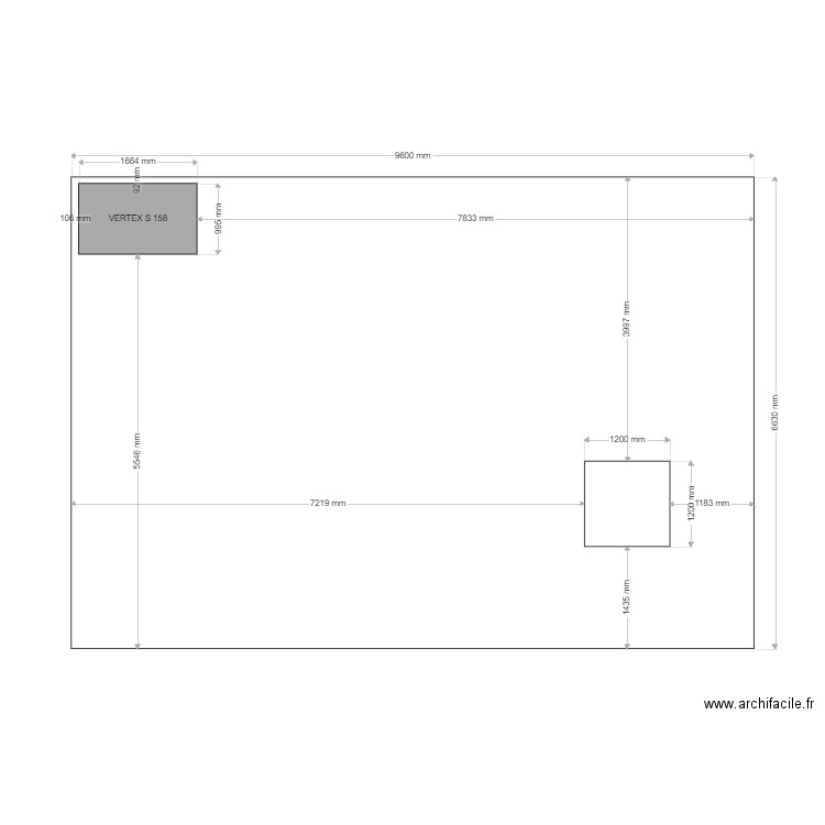 Variante 1. Plan de 0 pièce et 0 m2