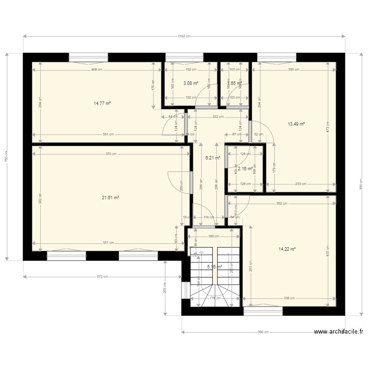 maison etage 2. Plan de 0 pièce et 0 m2