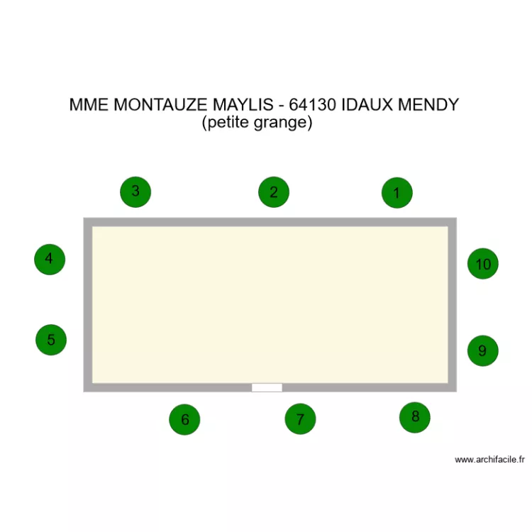 IDAUX MENDY 3. Plan de 