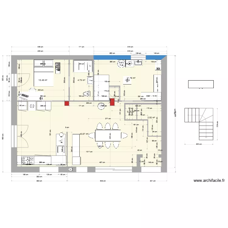 maison rdc 26032019. Plan de 