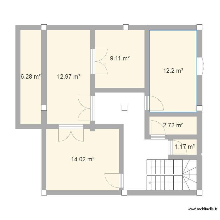 ifissen etage. Plan de 0 pièce et 0 m2