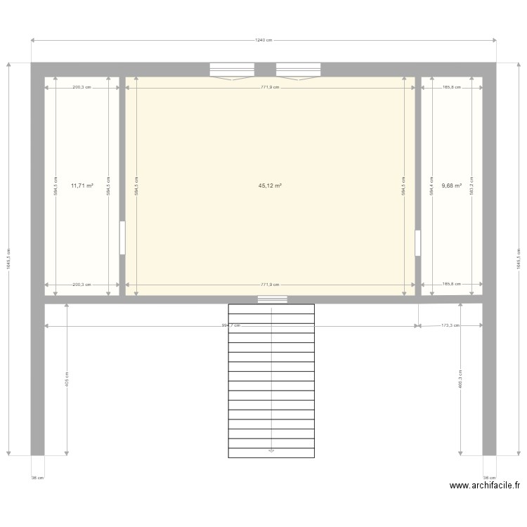 etage atualise 1 etape. Plan de 0 pièce et 0 m2