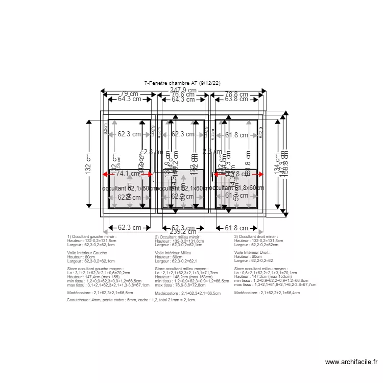 7-Fenetre chambre AT avec occultant. Plan de 
