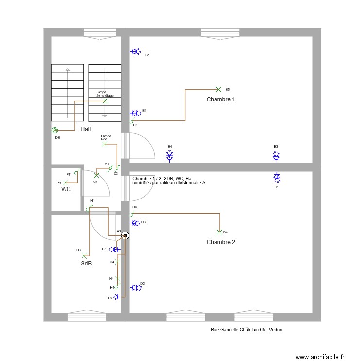 Vedrin Elec 1er. Plan de 0 pièce et 0 m2