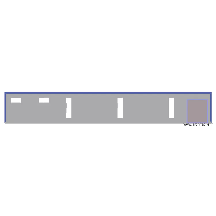 facade 2 hangar serre 5. Plan de 