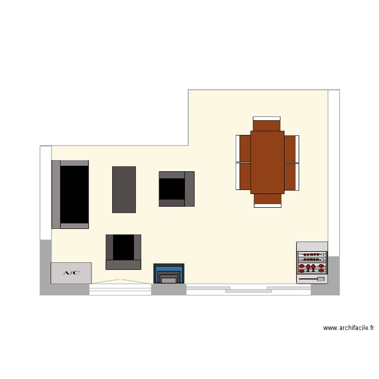 Terrase 6. Plan de 0 pièce et 0 m2