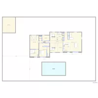 plan nouvelle cloison et terrain