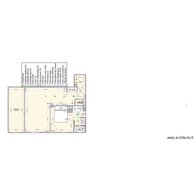 Santa Clara 2 face mer sans meubles V3. Plan de 0 pièce et 0 m2