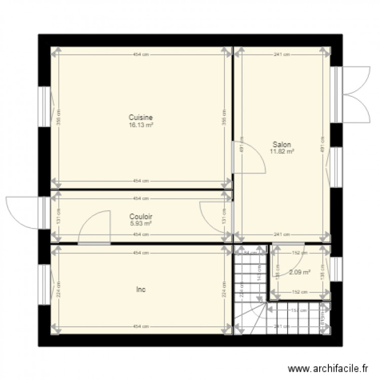 SAUVAGNAT JJ. Plan de 0 pièce et 0 m2