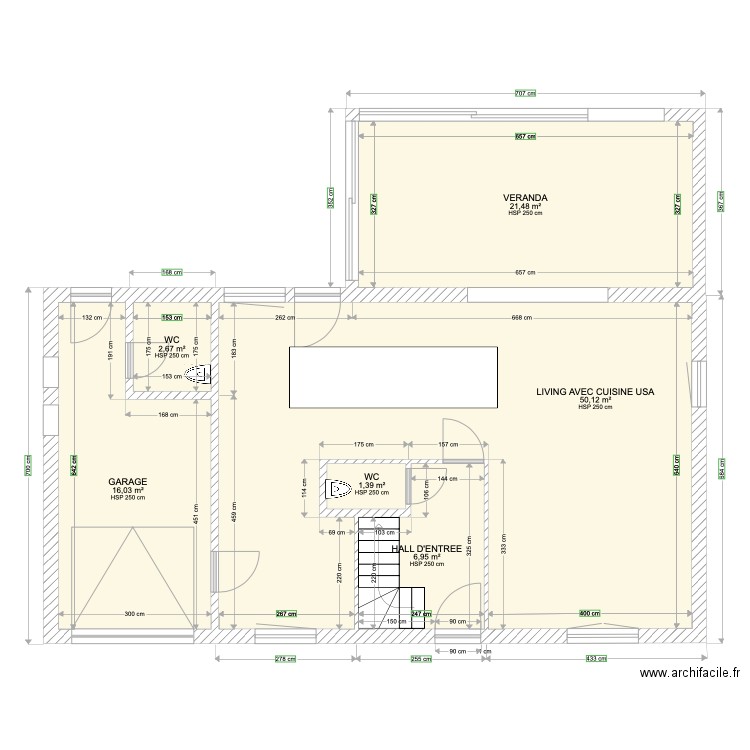 BELGRADE  CYCLAMENES4. Plan de 6 pièces et 99 m2