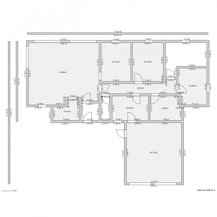 plain pieds 2. Plan de 0 pièce et 0 m2