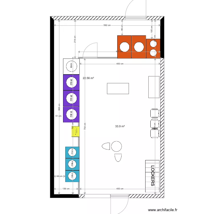 PODENSAC. Plan de 0 pièce et 0 m2