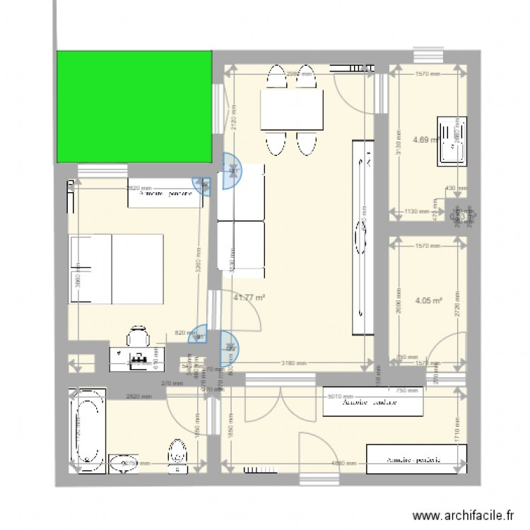 COLOMBES2. Plan de 0 pièce et 0 m2