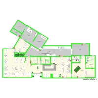 Plan 86 places avec HANDI arri&egrave;re