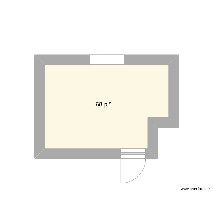MATH CHAMBRE PROJET. Plan de 0 pièce et 0 m2