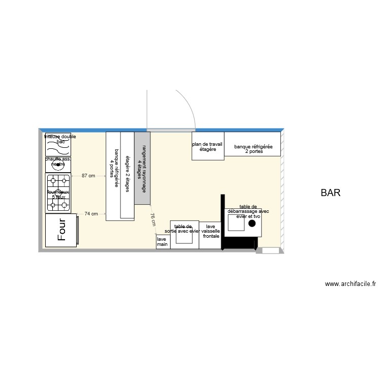 LA MEZZANINE. Plan de 0 pièce et 0 m2