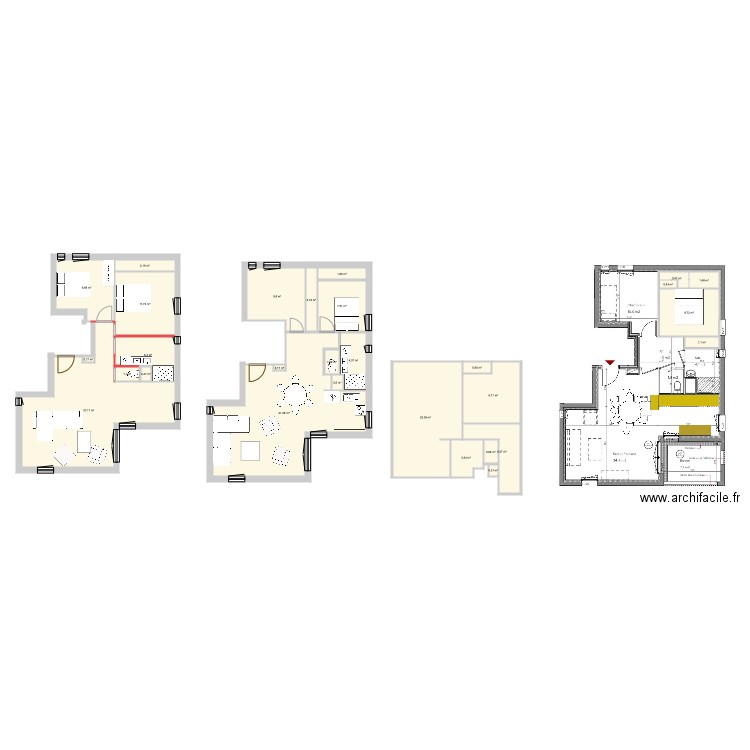 B601 etat projet idee papa 2. Plan de 0 pièce et 0 m2