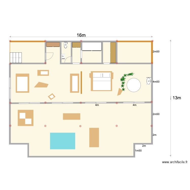 Bungalow 18 Aout. Plan de 0 pièce et 0 m2