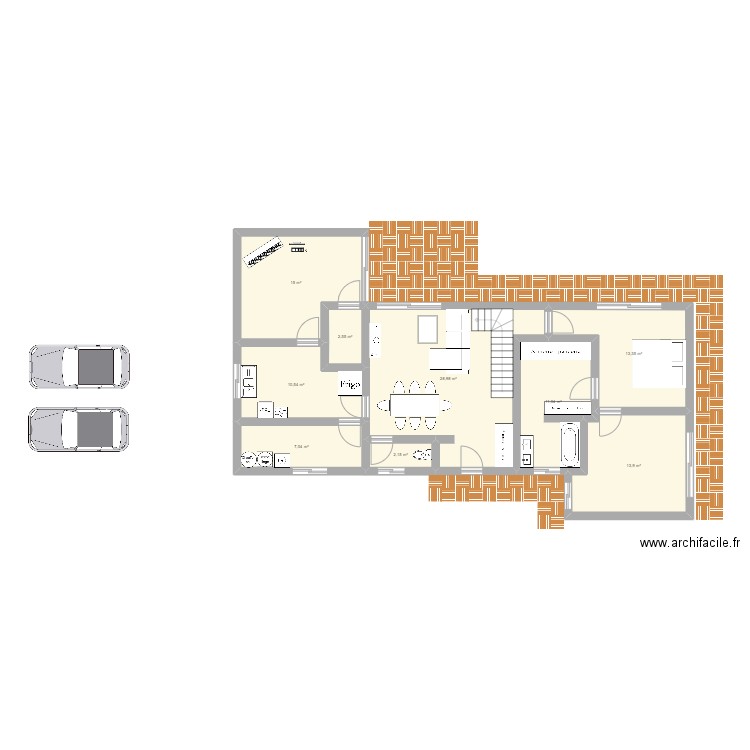 maison 2 rêve. Plan de 0 pièce et 0 m2