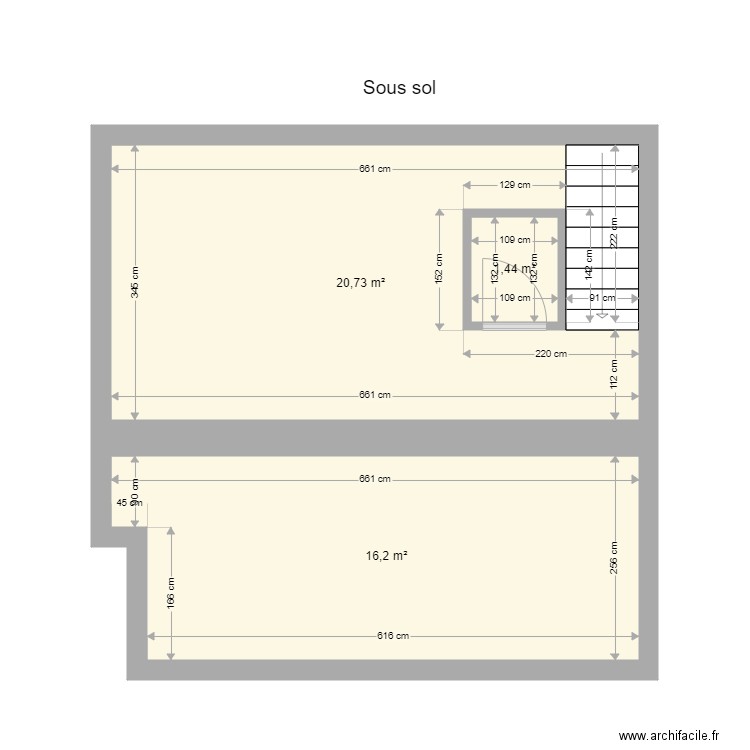 240 st denis 2 sousol. Plan de 0 pièce et 0 m2