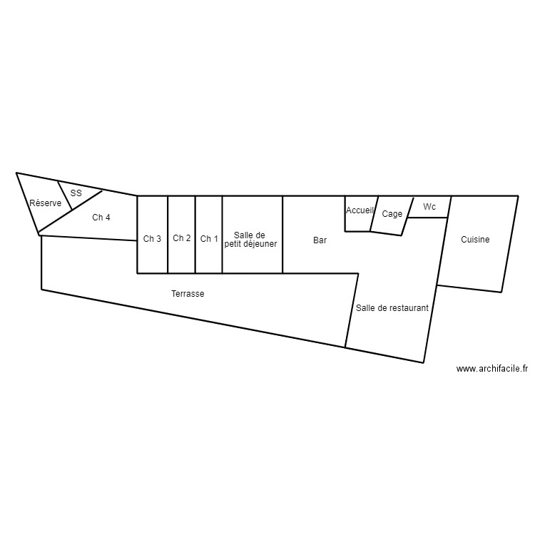 CONCARNEAU SABLES BLANCS. Plan de 0 pièce et 0 m2