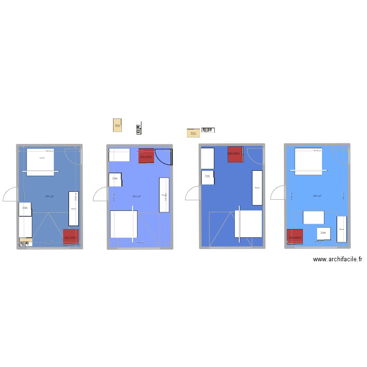 Gym 2. Plan de 0 pièce et 0 m2