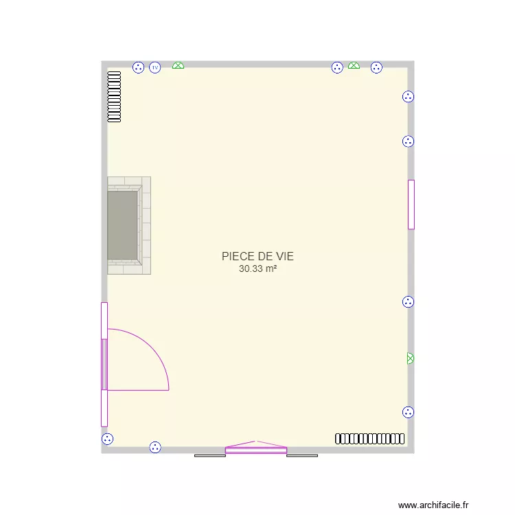 PIECE DE VIE. Plan de PIECE DE VIE. Plan de