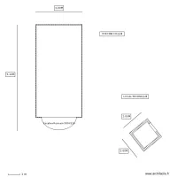  plan masse piscine coque et local technique