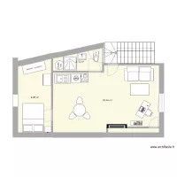 the first 2eme &eacute;tage am&eacute;nag&eacute; chambre derri&egrave;re