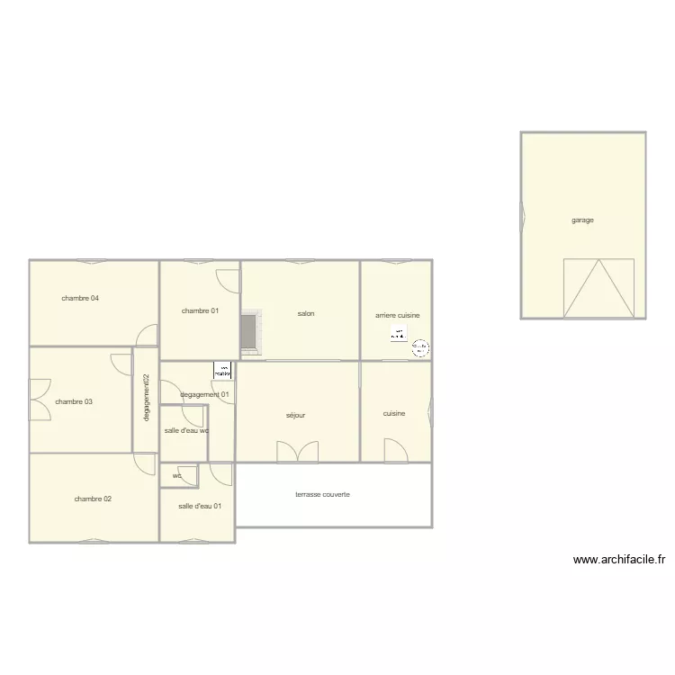 gabet 1320 am. Plan de 