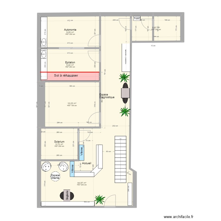 Beauty source Genève. Plan de 0 pièce et 0 m2
