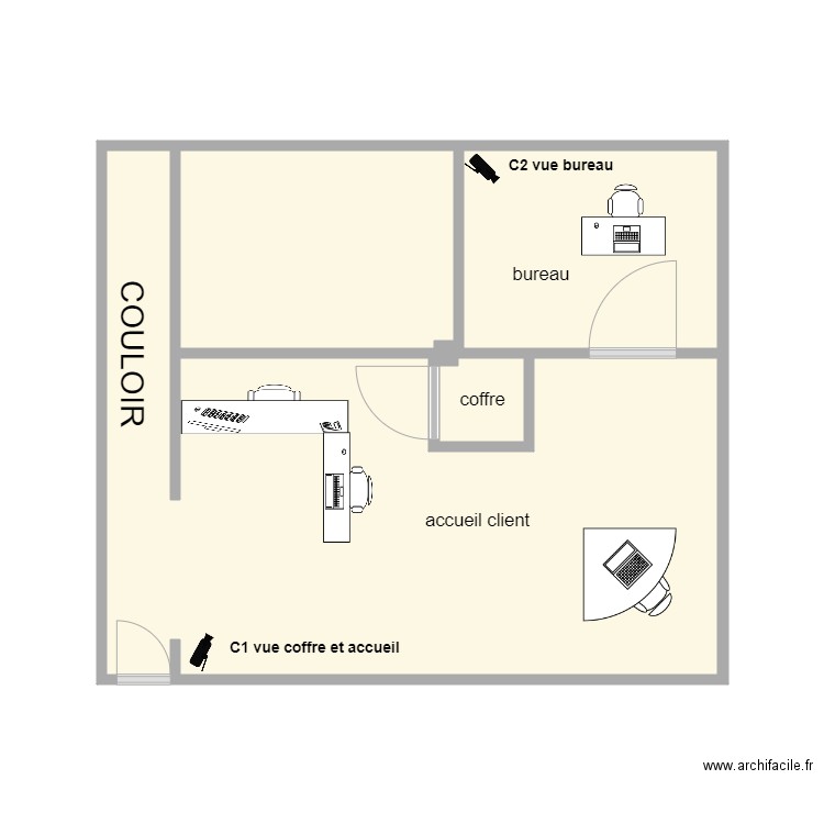 POSTE Ancy. Plan de 0 pièce et 0 m2