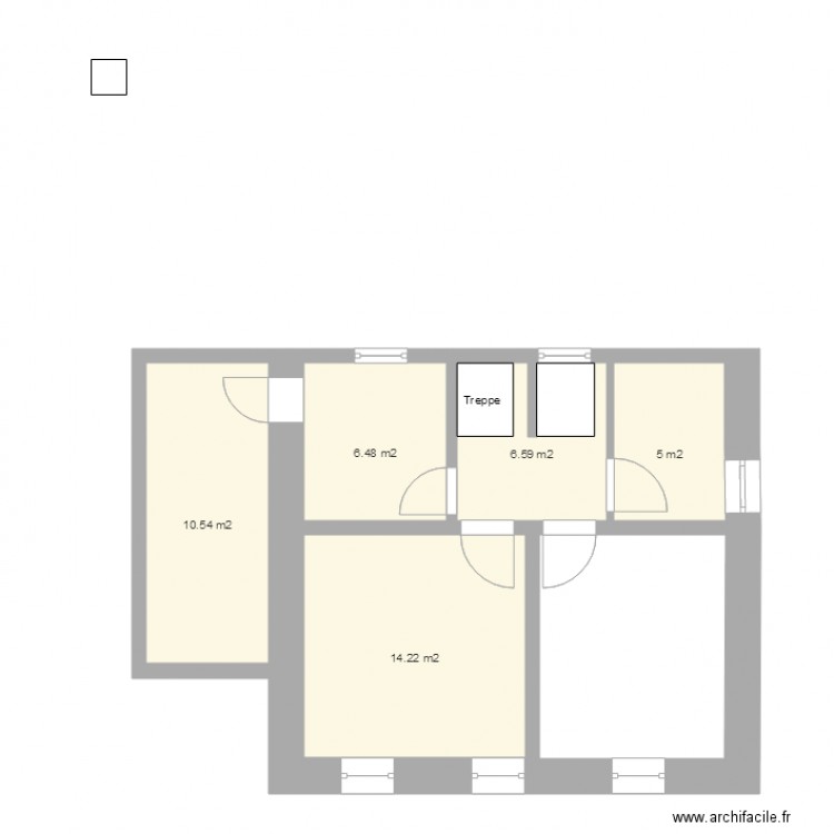 B18 Haus 1 Stock. Plan de 0 pièce et 0 m2