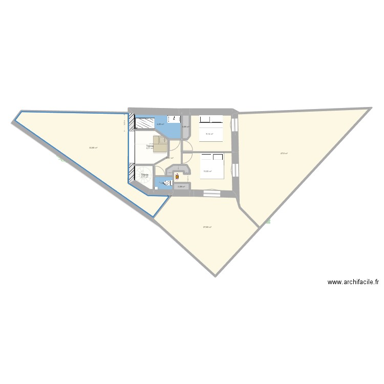 GUERINIERE FINAL te,tative 2. Plan de 0 pièce et 0 m2