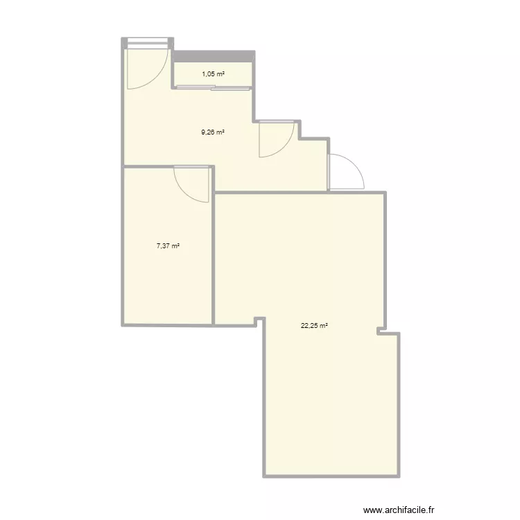 Appartement Annie. Plan de 