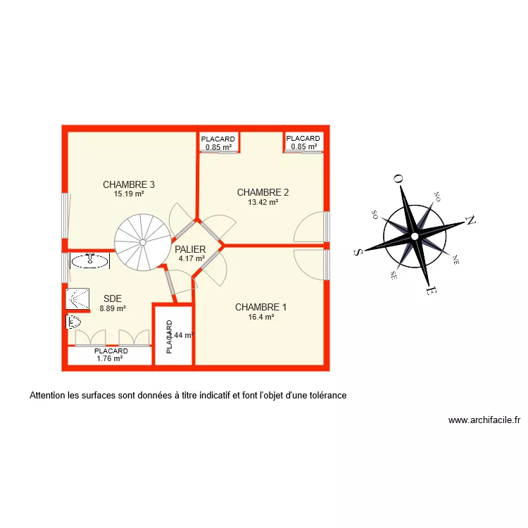 BI 5089 ETAGE PALIER Rita. Plan de BI 5089 ETAGE PALIER Rita. Plan de