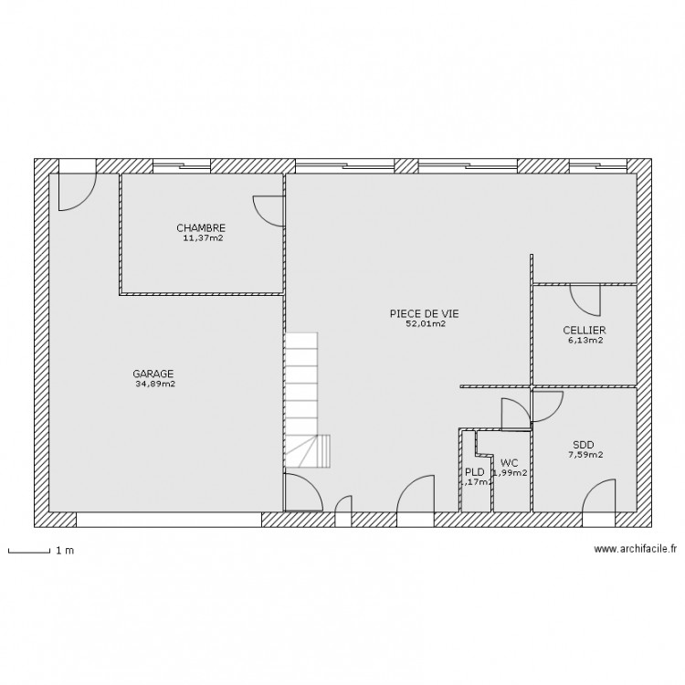 Plan. Plan de 0 pièce et 0 m2