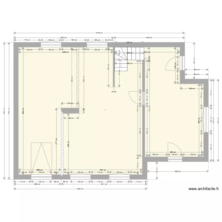 carqueiranne rez de chausse. Plan de 