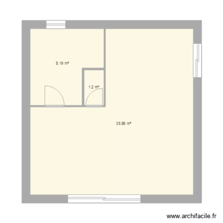 Garage1. Plan de 